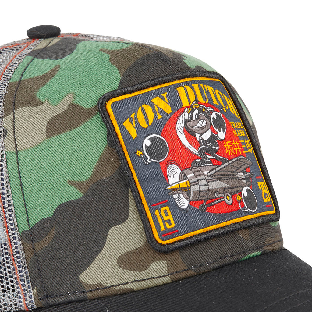 VON DUTCH CASQUETTE CAMOU FILET