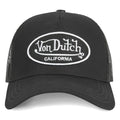 VON DUTCH 823 CASQUETTE FILLET NOIR LOG BL