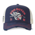 VON DUTCH 0824 CASQUETTE FILET CRANE AVEC CASQUE BLEU MARINE