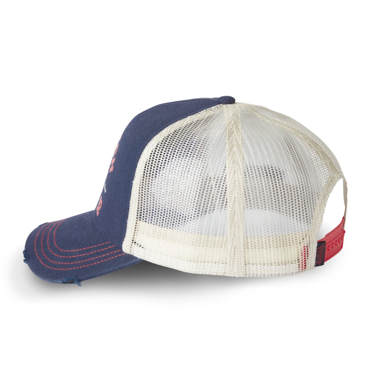 VON DUTCH 0824 CASQUETTE FILET CRANE AVEC CASQUE BLEU MARINE