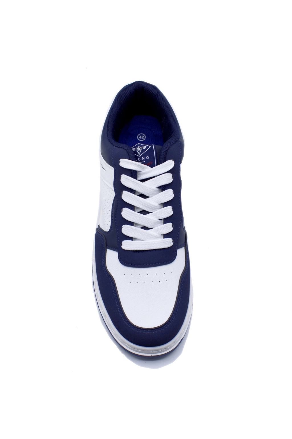 ELONG BASKET MARINE BLANC M6