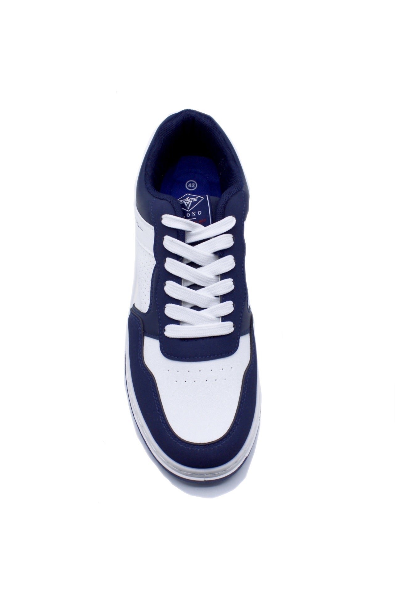 ELONG BASKET MARINE BLANC M6