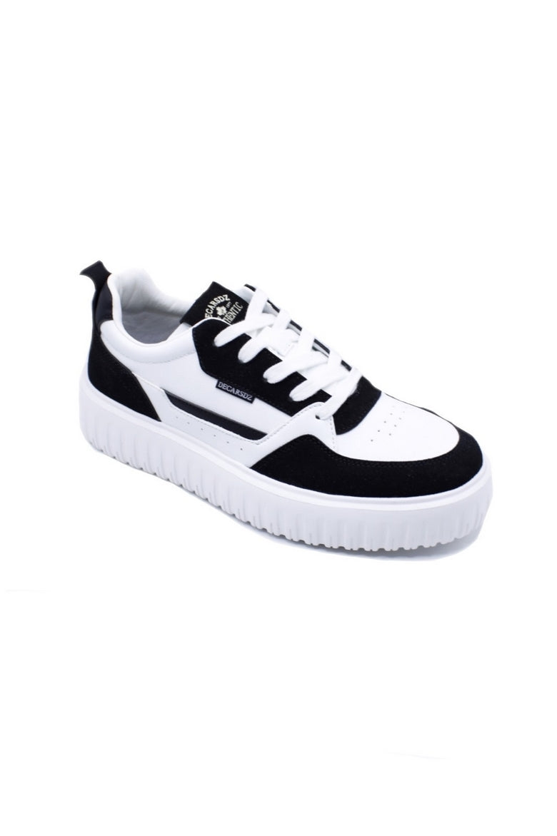 ELONG BASKET BLANC NOIR P5