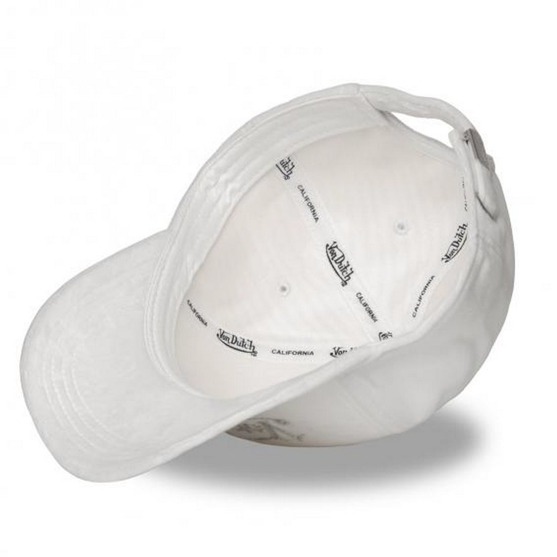 VON DUTCH 1125 CASQUETTE BLANCHE STRASS
