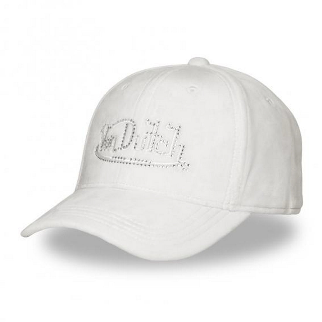 VON DUTCH 1125 CASQUETTE BLANCHE STRASS