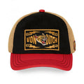 VON DUTCH 1125 CASQUETTE NOIR/ROUGE TIGRE