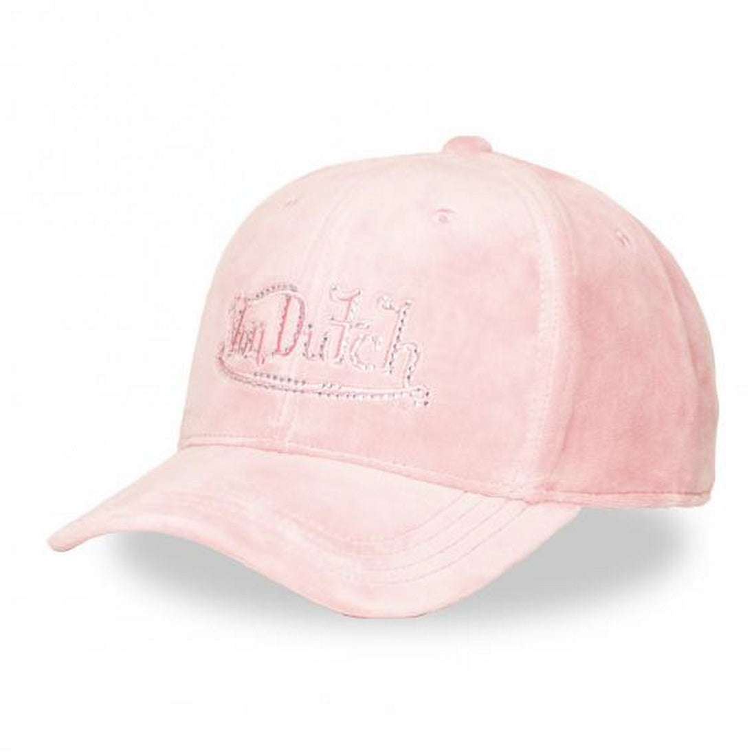 VON DUTCH 1125 CASQUETTE ROSE STRASS