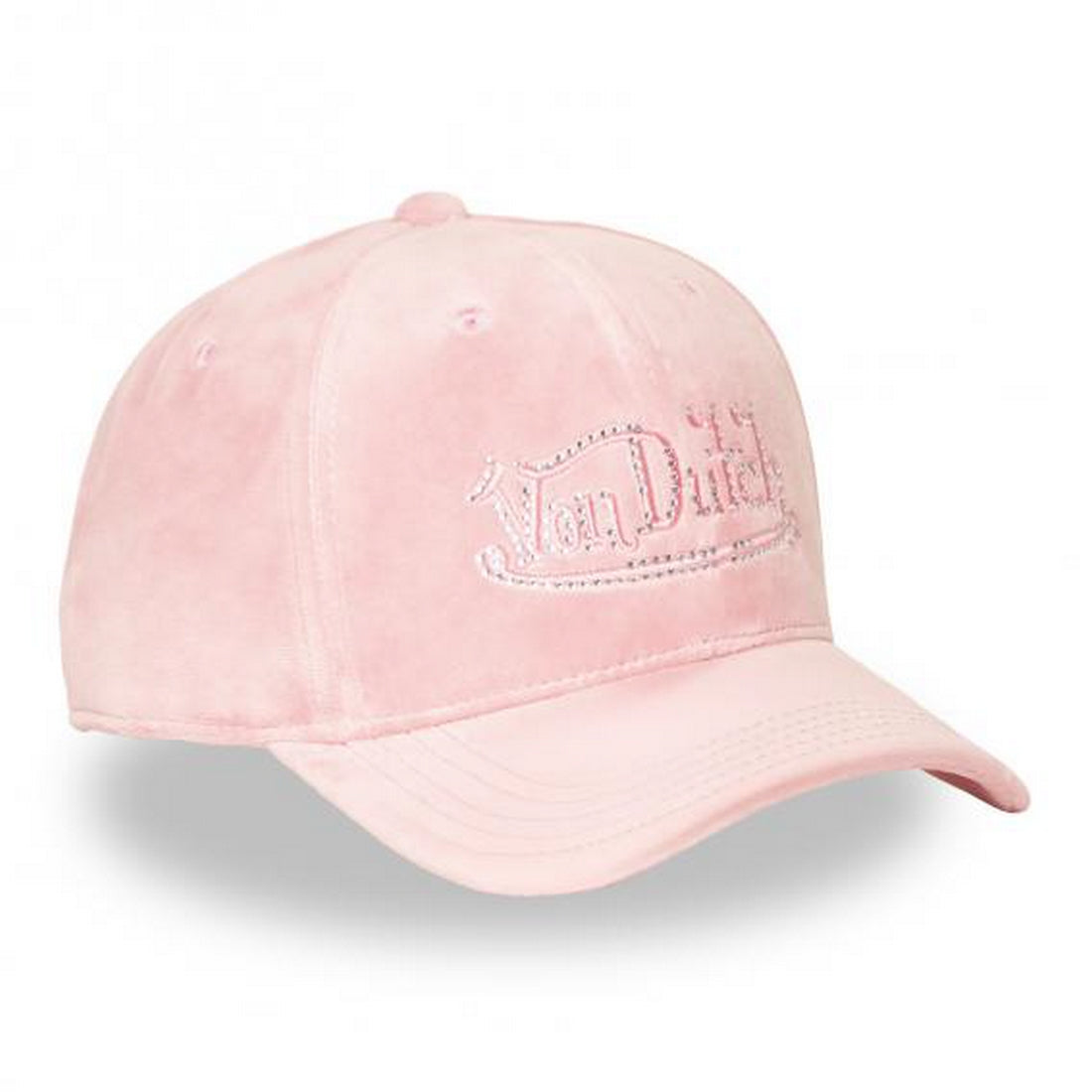VON DUTCH 1125 CASQUETTE ROSE STRASS