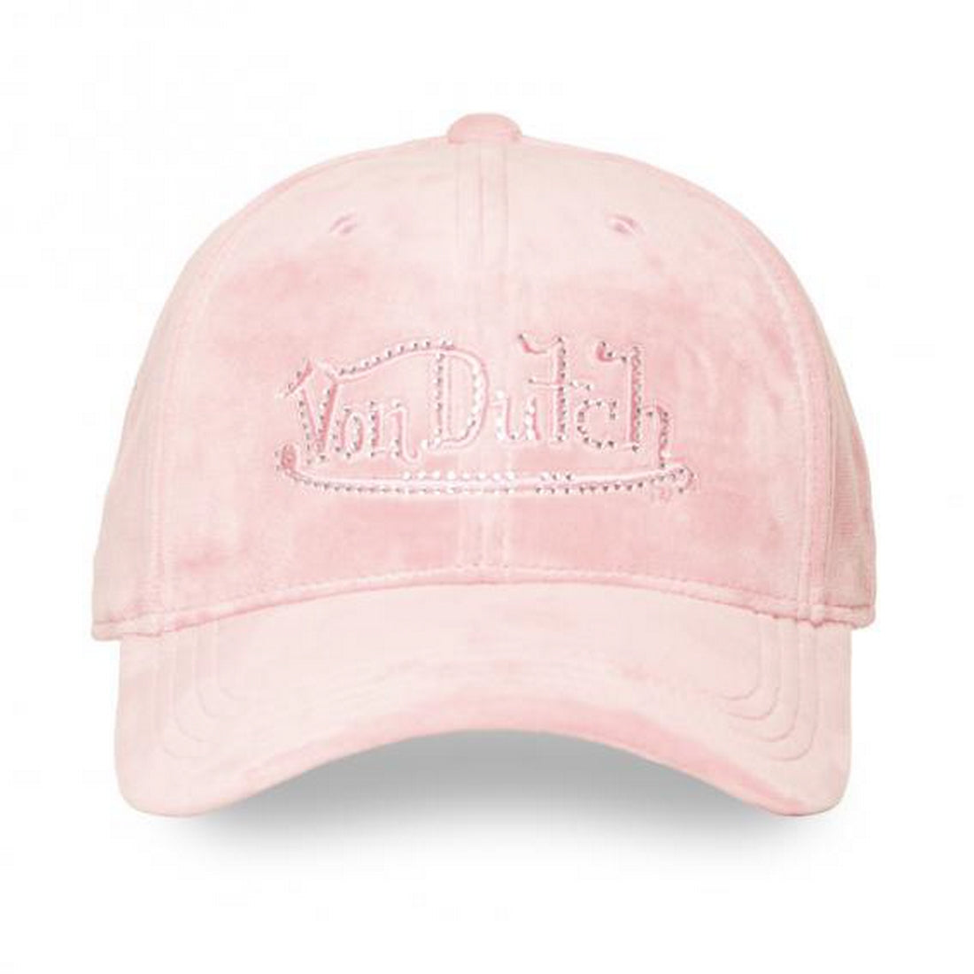 VON DUTCH 1125 CASQUETTE ROSE STRASS