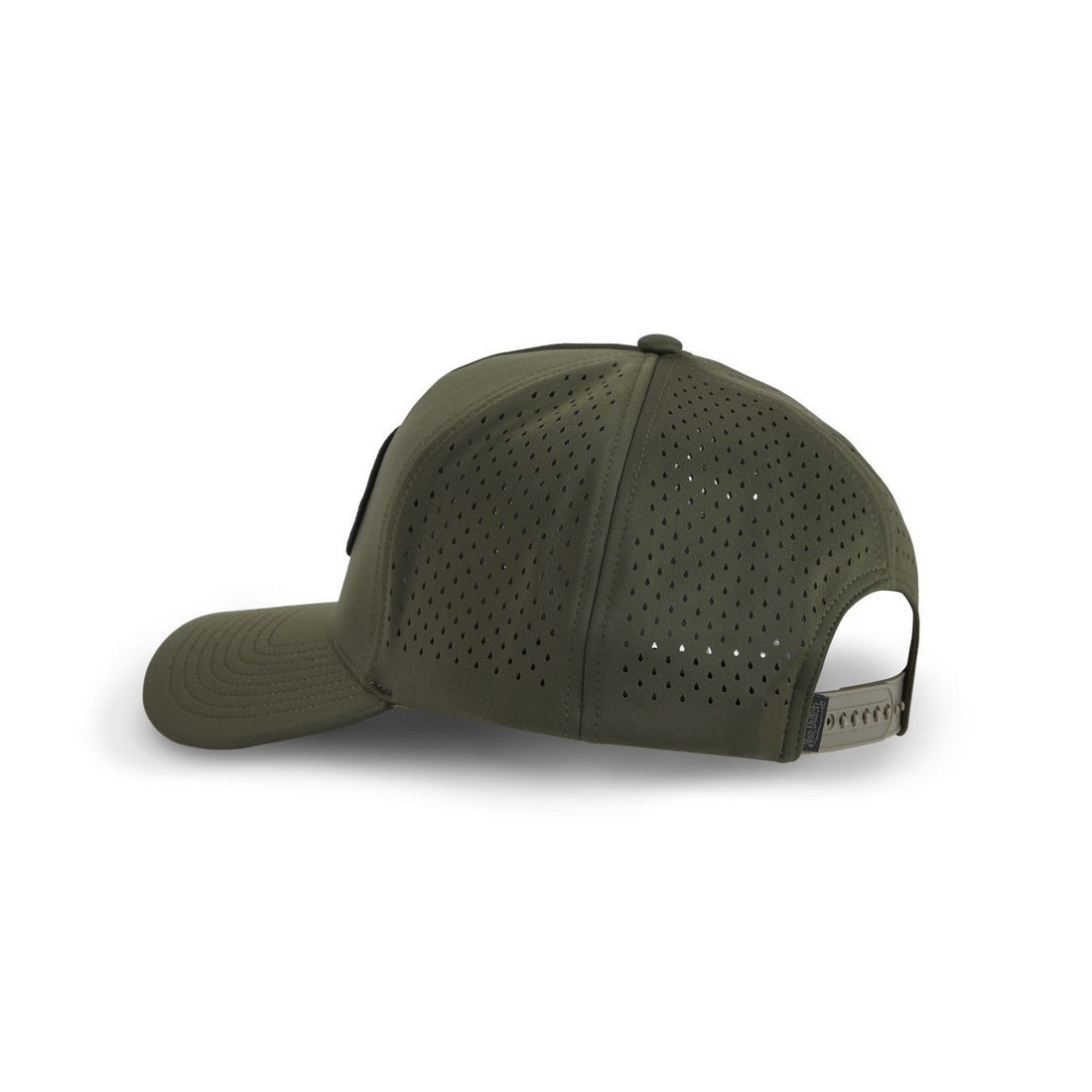 VON DUTCH 725 CASQUETTE KAKI LOGO CARBON