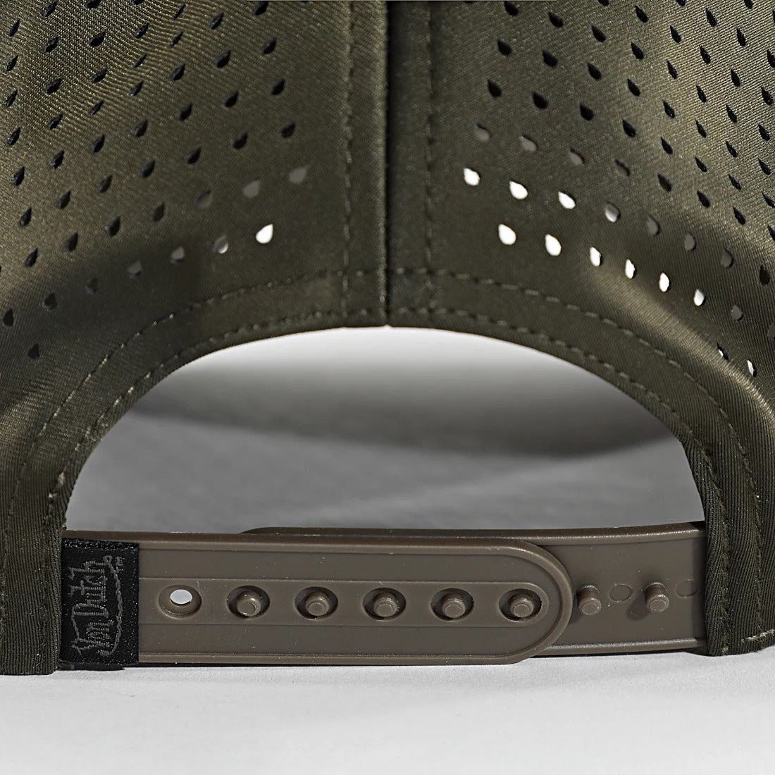 VON DUTCH 725 CASQUETTE KAKI LOGO CARBON