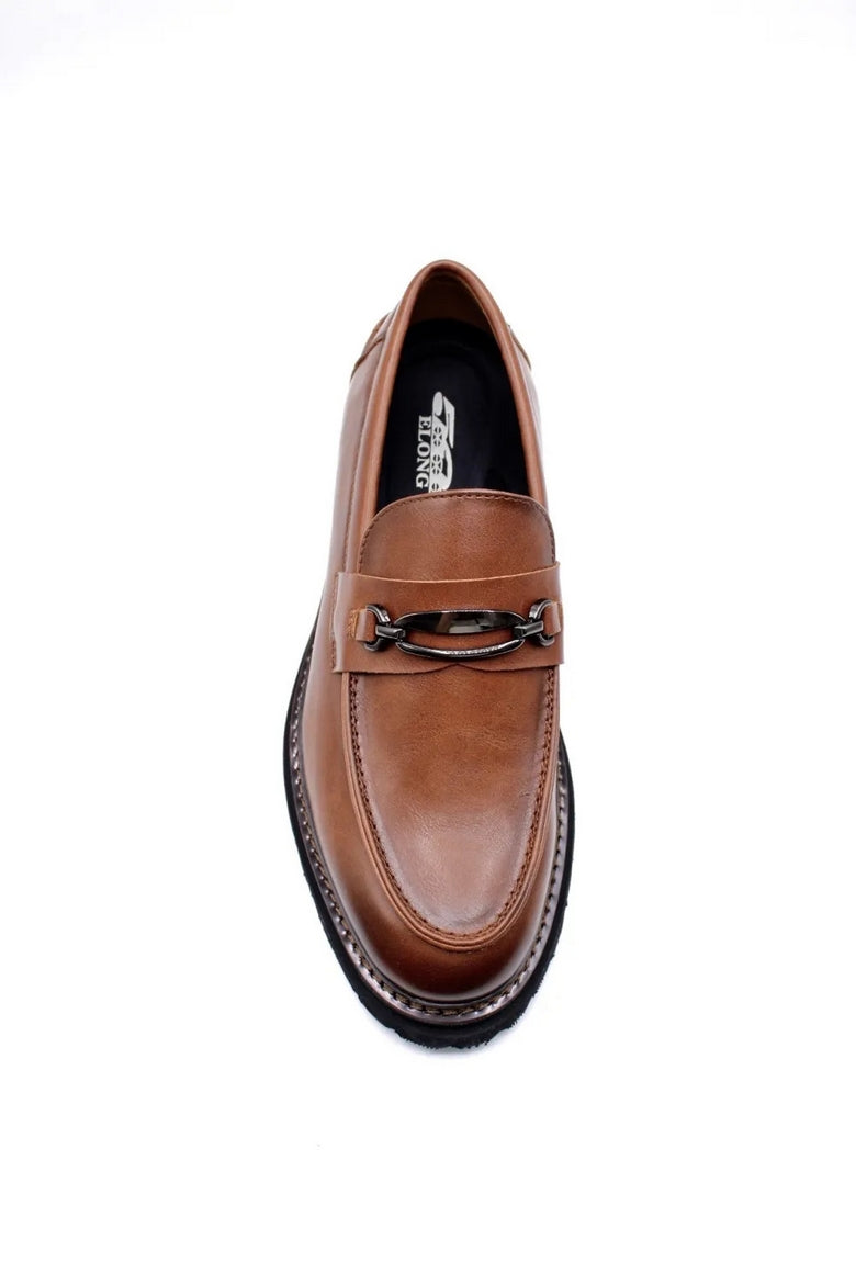 ELONG MOCASSIN EPAIS CAMEL P17