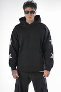 RICHES PARIS 1225 RCH918 SWEAT NOIR ETOILE