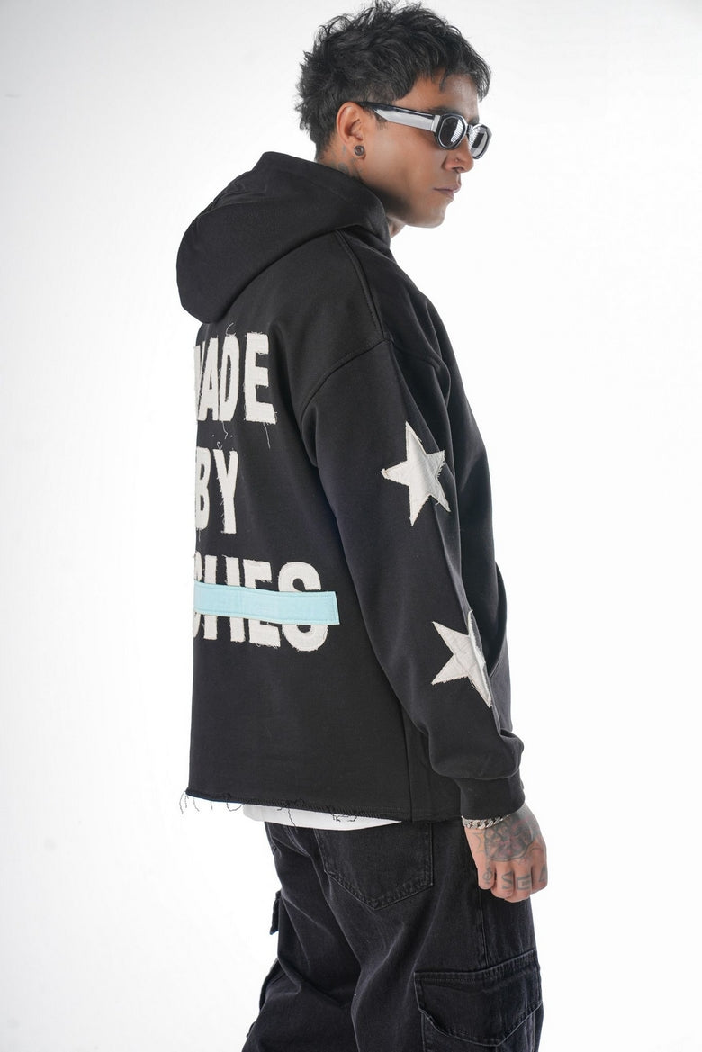 RICHES PARIS 1225 RCH918 SWEAT NOIR ETOILE