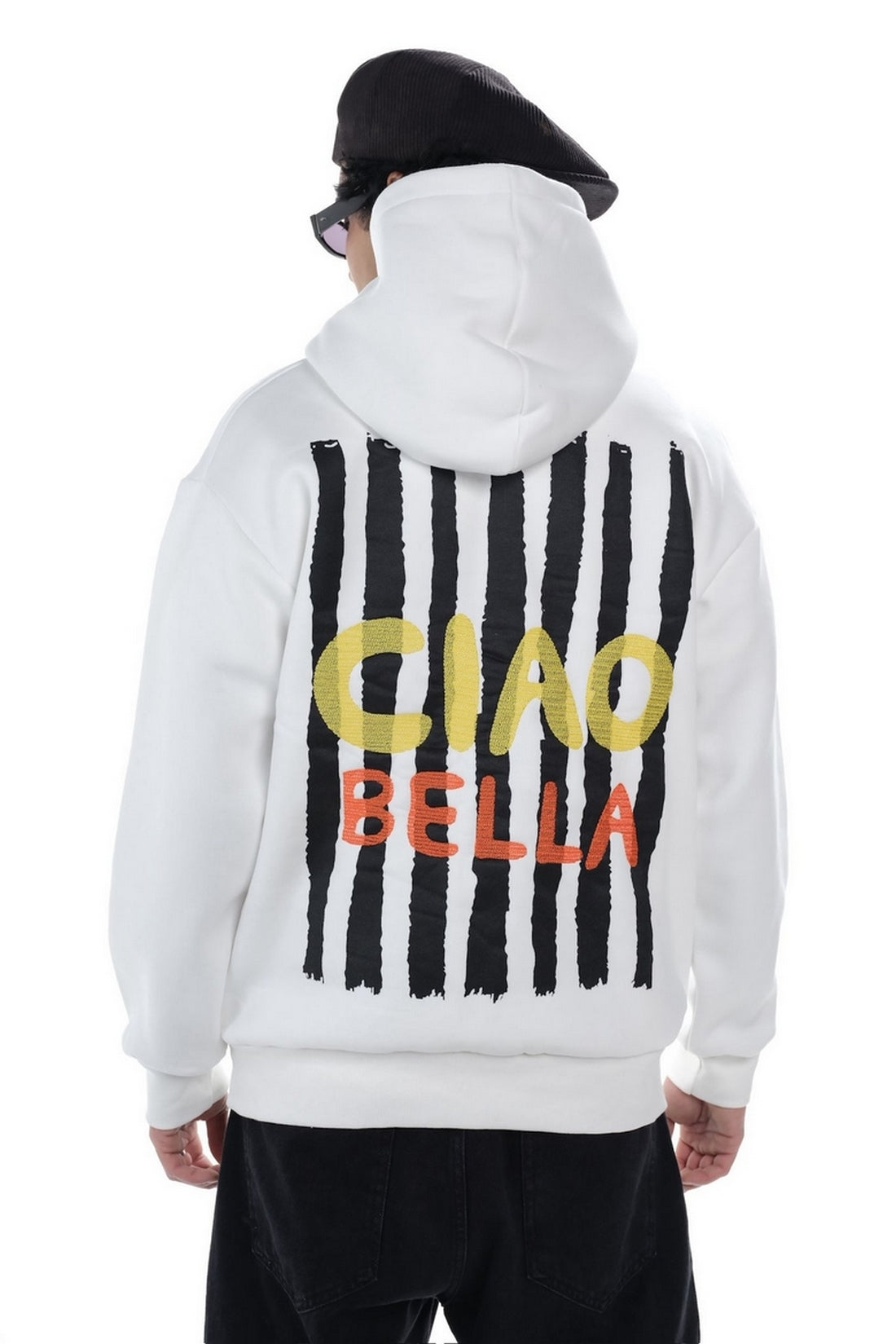 RICHES PARIS 1225 UNF213 SWEAT CIAO BELLA BLANC