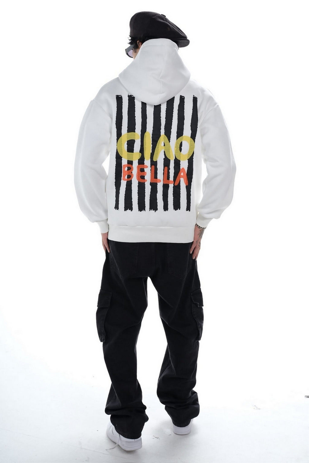 RICHES PARIS 1225 UNF213 SWEAT CIAO BELLA BLANC