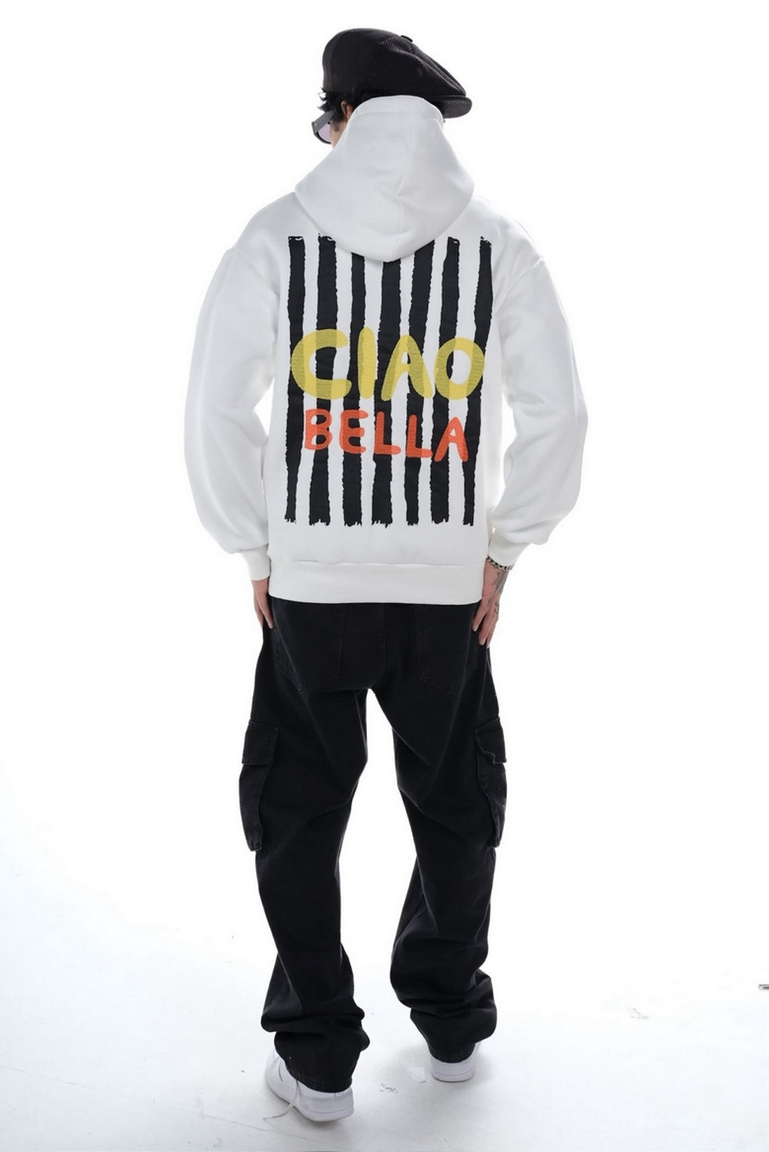 RICHES PARIS 1225 UNF213 SWEAT CIAO BELLA BLANC