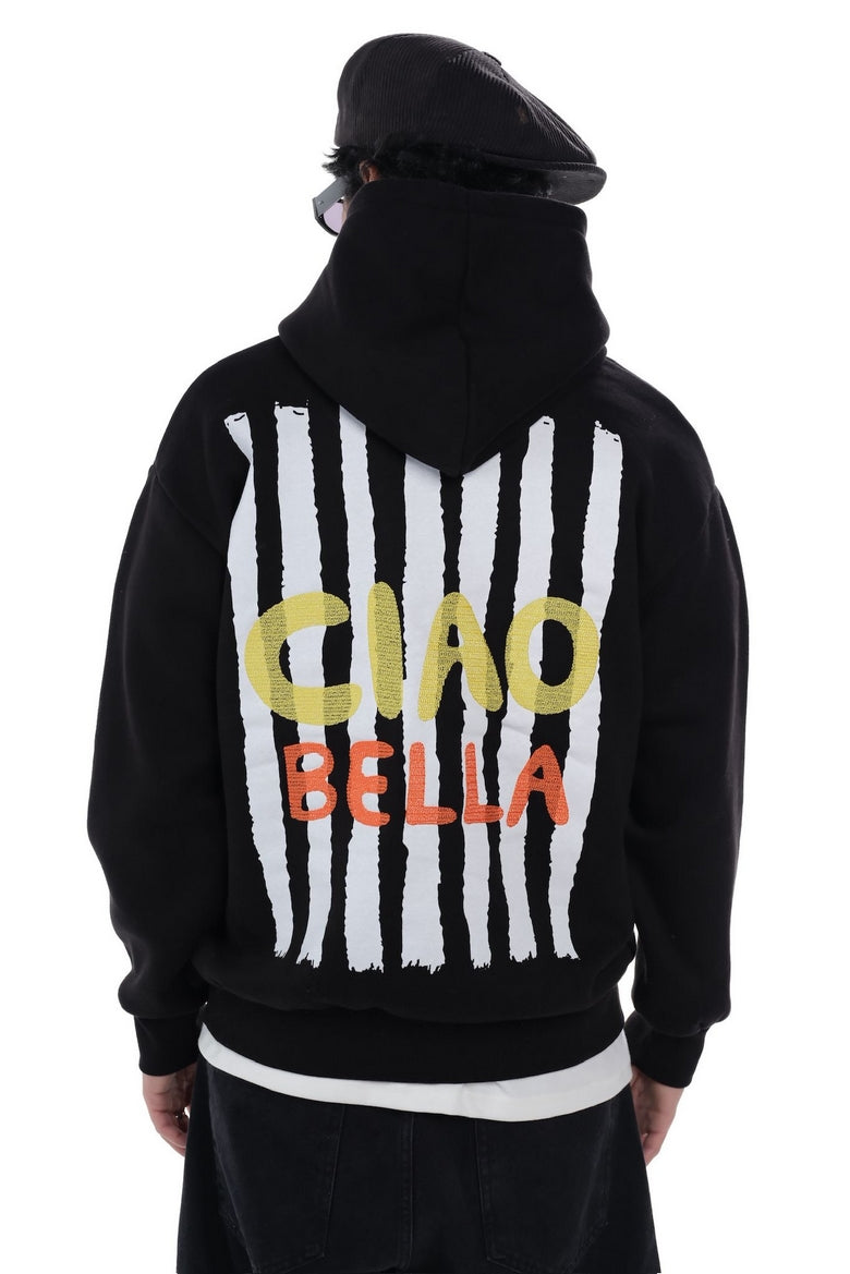 RICHES PARIS 1225 UNF213 SWEAT CIAO BELLA NOIR