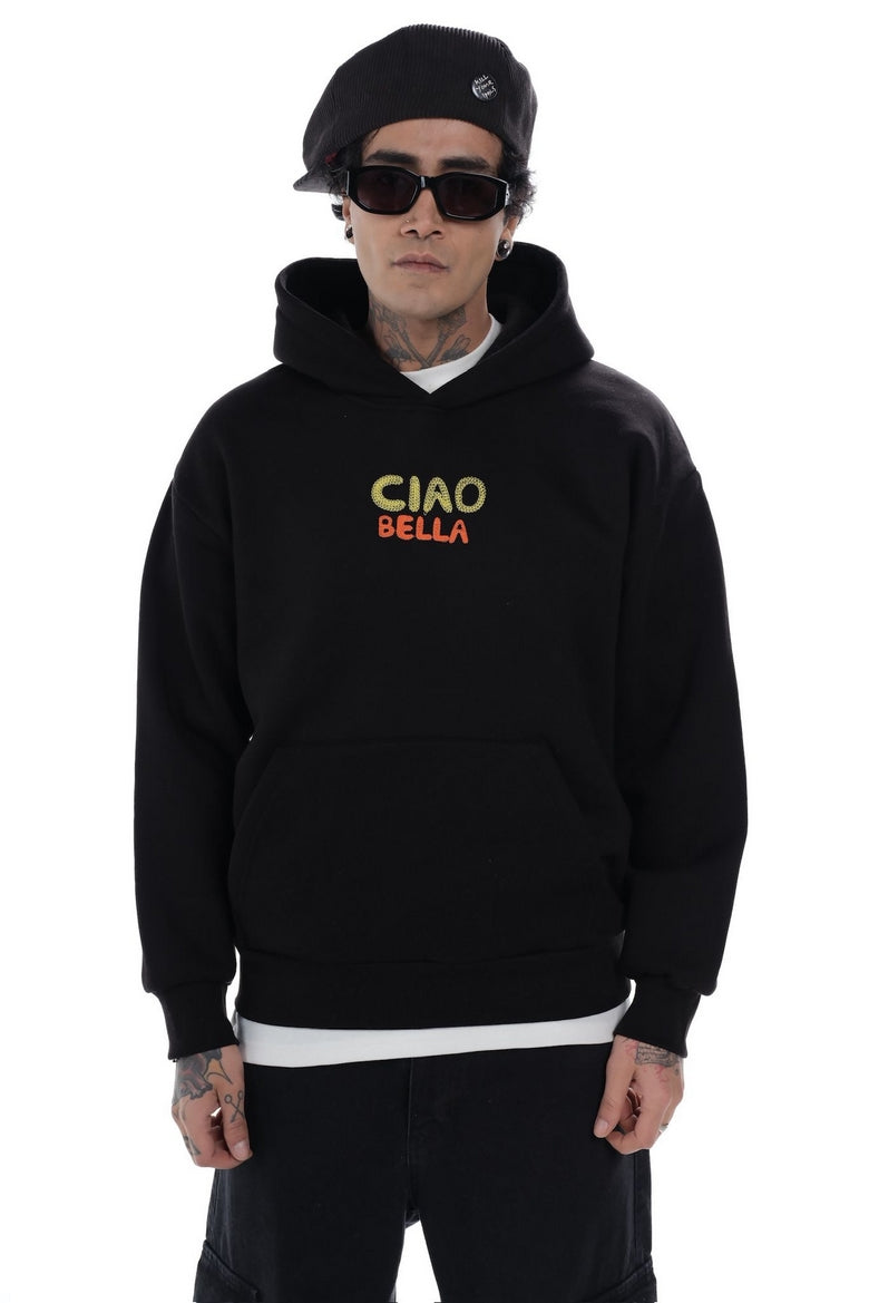 RICHES PARIS 1225 UNF213 SWEAT CIAO BELLA NOIR