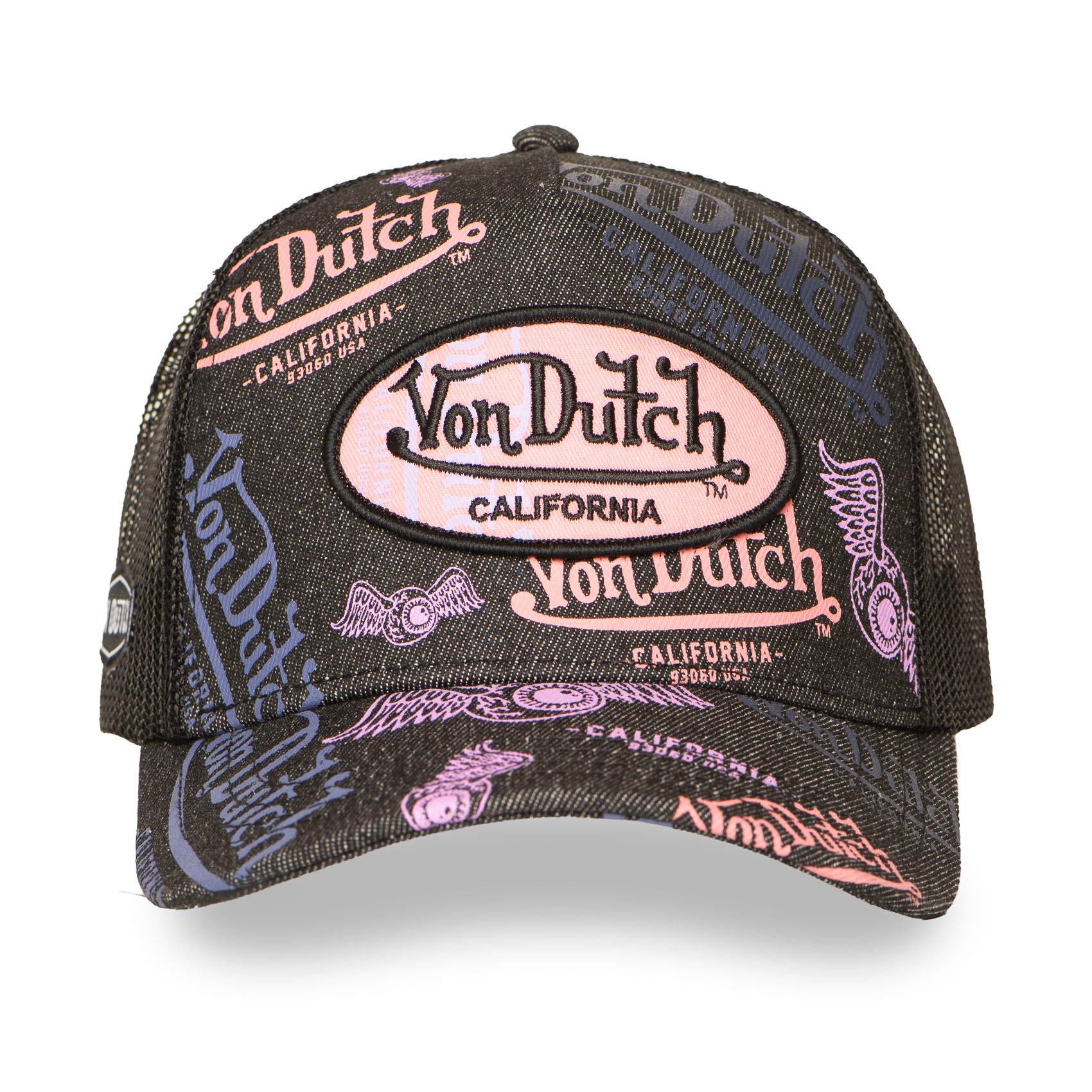 VON DUTCH 1225 CASQUETTE GRISE FULL LOGO