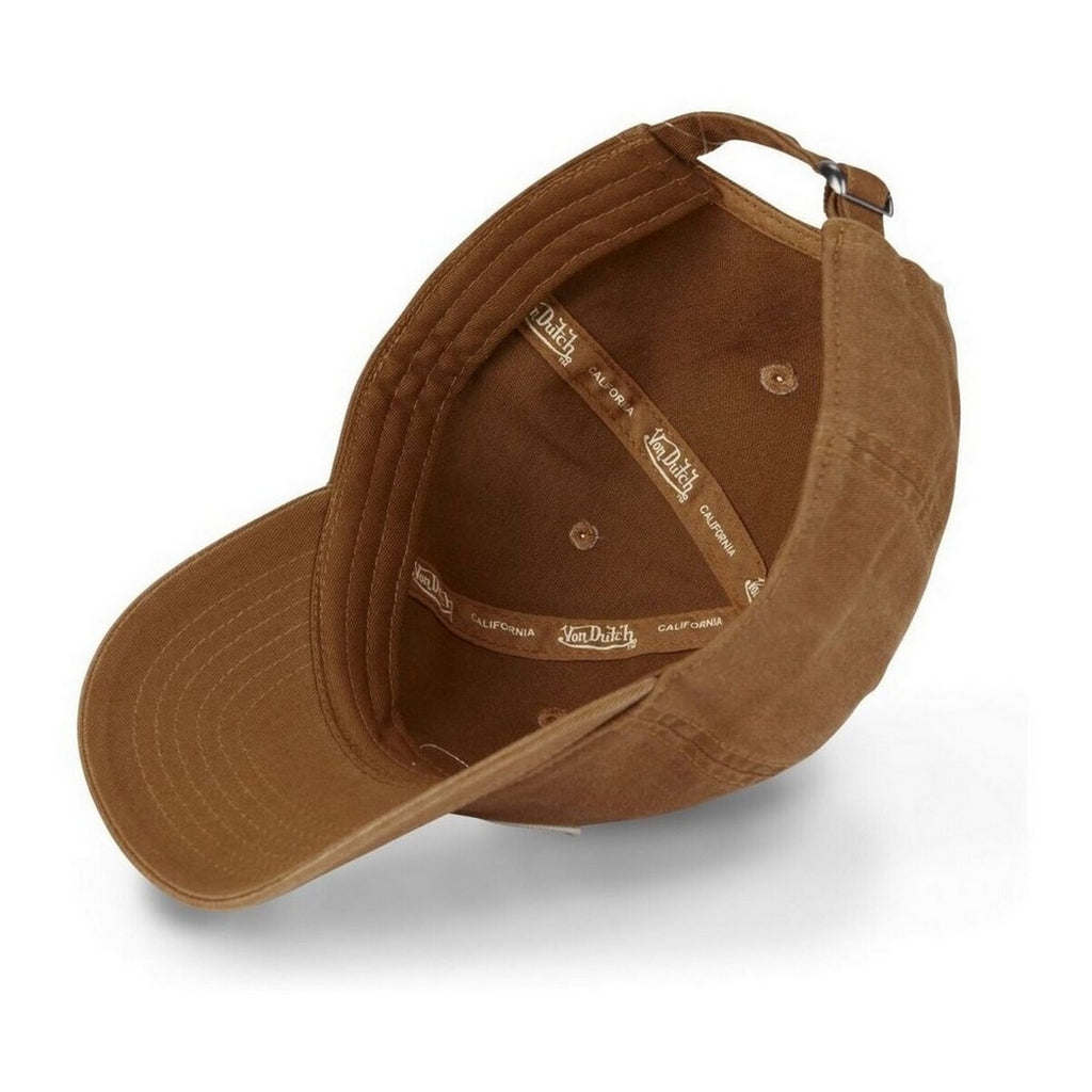 VON DUTCH 1225 CASQUETTE SUEDINE BEIGE