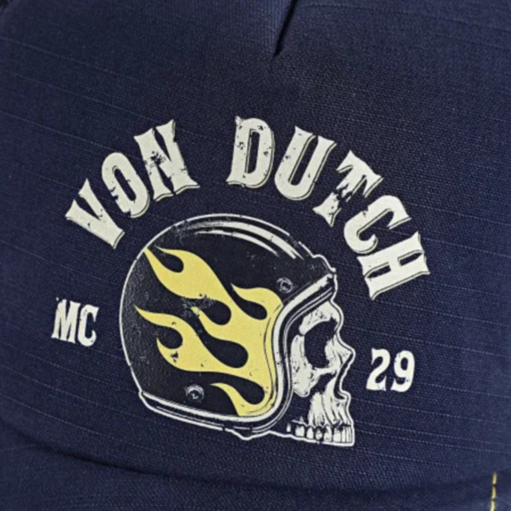 VON DUTCH 1225 CASQUETTE MARINE CASQUE